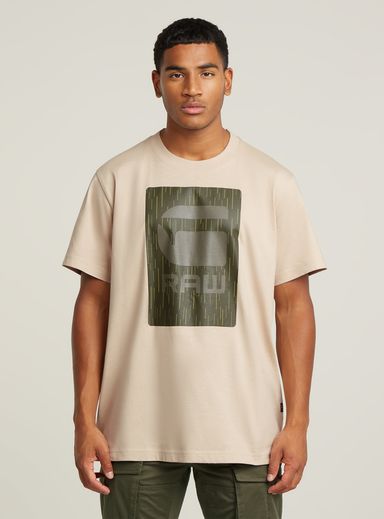 Camiseta Burger Box Rain Loose